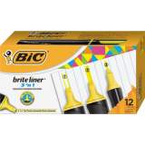 BIC Brite Liner 3'n-1 Highlighter (BL311YW)