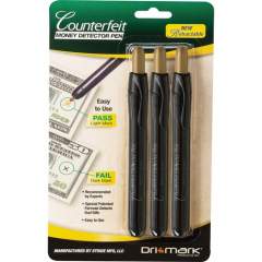 Dri-Mark Dri-Mark Retractable Counterfeit Pen (CFDRET3B)