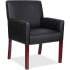 Lorell Full-sided Arms Leather Guest Chair (20027)