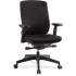 Lorell Mid-Back Chairs with Adjustable Arms (42172)