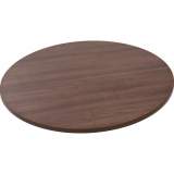 Lorell Woodstain Hospitality Round Tabletop (59659)