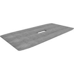 Lorell Charcoal Laminate Rectangular Conference Tabletop (59688)