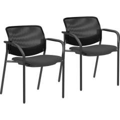 Lorell Guest Chairs with Mesh Back (83112)