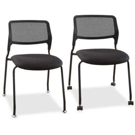 Lorell Armless Stackable Guest Chairs (84549)
