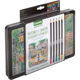 Crayola 50 Count Signature Blend & Shade Colored Pencils In Decorative Tin (682005)