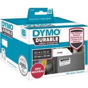 DYMO LW Durable 2-1/4" x 1-1/4" (57mm x 32mm) White Poly, 800 labels (1933084)