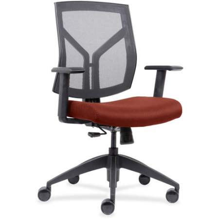 Lorell Mesh Back/Fabric Seat Mid-Back Task Chair (83111A203)