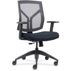 Lorell Mesh Back/Fabric Seat Mid-Back Task Chair (83111A204)