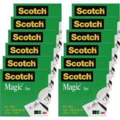 Scotch 3/4"W Magic Tape (810341296PK)
