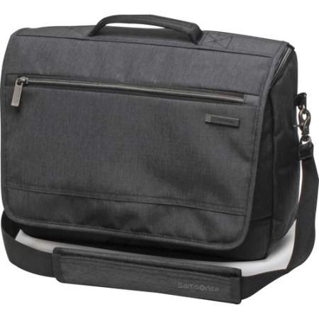 Samsonite Modern Utility Carrying Case (Messenger) for 15.6" Apple Notebook, Tablet, iPad - Charcoal Heather, Charcoal (895795794)