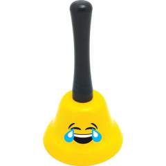 Ashley Emoji Design Wide Hand Bell (10527)