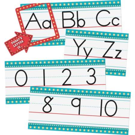 Teacher Created Resources Marquee Alphabet Bulletin Board Set (3548)