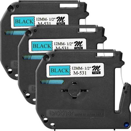 Brother P-touch Nonlaminated M Series Tape Cartridge (M531BD)