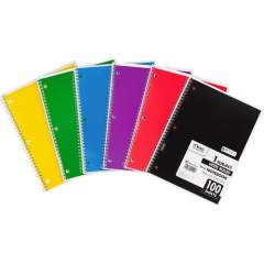Mead Spiral Bound Wide Ruled Notebooks (05514BD)