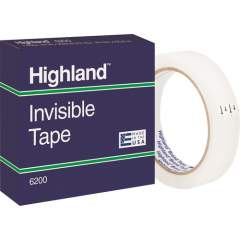 Highland 3/4"W Matte-finish Invisible Tape (6200342592PK)