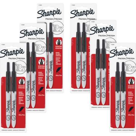 Sharpie Ultra-fine Tip Retractable Markers (1735801BX)