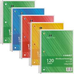 Sparco Wire Bound College Ruled Notebook (83254BD)