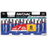 Rayovac Alkaline D Batteries (8138LKCT)