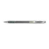 Zebra J-Roller RX Gel Pen, Stick, Medium 0.7 mm, Black Ink, Smoke Barrel, Dozen (43110)