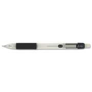 Zebra Z-Grip Mechanical Pencil, 0.7 mm, HB (#2.5), Black Lead, Clear/Black Grip Barrel, Dozen (52410)
