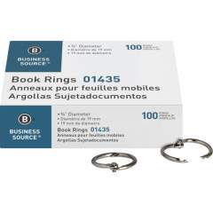 Business Source Standard Book Rings (01435)