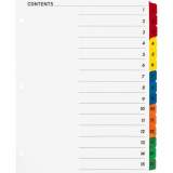 Business Source Table of Content Quick Index Dividers (21904)