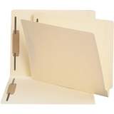 Business Source Straight Tab Cut Letter Recycled Fastener Folder (17263)