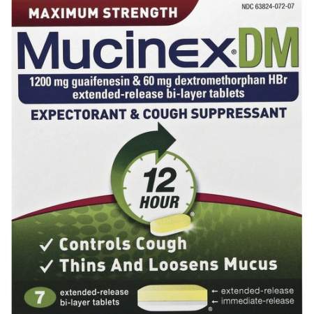 Mucinex DM Cough Tablets (07207)