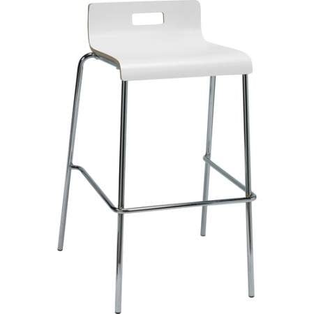 Lorell Bentwood Low Back Cafe Stool (99589)