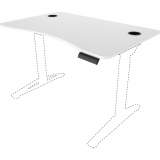 Safco Defy Electric Desk Adjustable Tabletop (1982WH)
