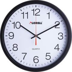 Lorell 12-1/2" Slimline Wall Clock (61008)