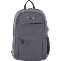 Swiss Mobility Carrying Case (Backpack) for 15.6" Notebook - Gray (BKP1025SMGRY)