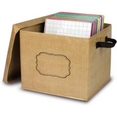 Teacher Created Resources Burlap Storage Box (20834)