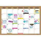 Teacher Created Resources Clingy Burlap Calendar Set (77350)