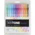Tombow TwinTone Pastels Dual-tip Marker Set (61501)