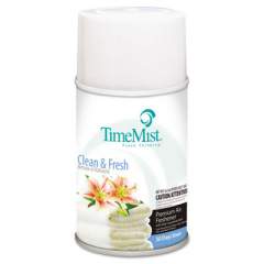 TimeMist Premium Metered Air Freshener Refill, Clean N Fresh, 6.6 oz Aerosol Spray (1042771EA)