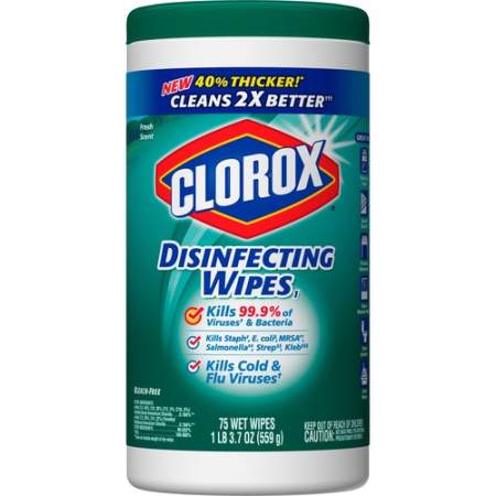 Clorox Disinfecting Wipes, Bleach-Free Cleaning Wipes (01656BD)