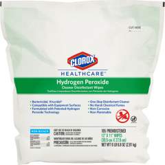 Clorox Healthcare Hydrogen Peroxide Cleaner Disinfectant Wipes (30827PL)