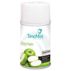 TimeMist Premium Metered Air Freshener Refill, Green Apple, 5.3 oz Aerosol Spray (1042694EA)