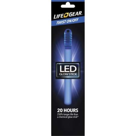 Life+Gear LED Reusable Glow Stick (LG1160095BLU)