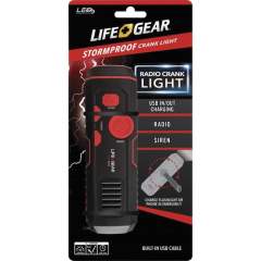 Life+Gear Stormproof Crank Light (LG3860675RED)