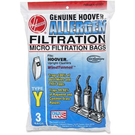 Hoover Type Y Allergen Filtration Bags (4010100YCT)