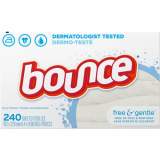 Bounce Free/Gentle Dryer Sheets (24684CT)