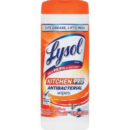 LYSOL Kitchen Pro AntiBacteria Wipes (96268)