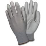 Safety Zone Poly Coated Knit Gloves (GNPULG4GY)