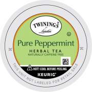 TWININGS Pure Peppermint Herbal Tea - K-Cup (08760)