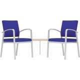 Lesro Newport 2 Chairs with Corner Table (NP2421G50001)