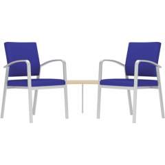 Lesro Newport 2 Chairs with Corner Table (NP2421G50001)