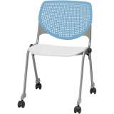 KFI Kool Caster Chair-Perforated Back (CS2300B35S8)