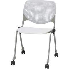 KFI Kool Caster Chair-Perforated Back (CS2300B13S8)